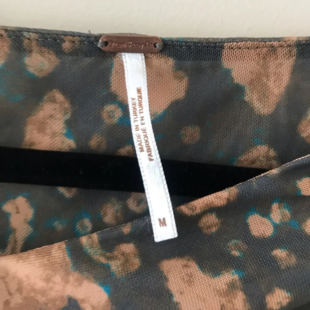 Free People Supernova Animal Print Skirt And Top Set - Picture 5 of 16